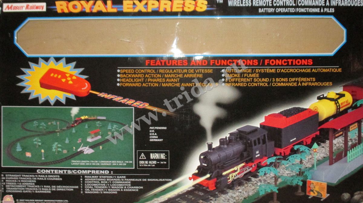 Master railway hot sale royal express